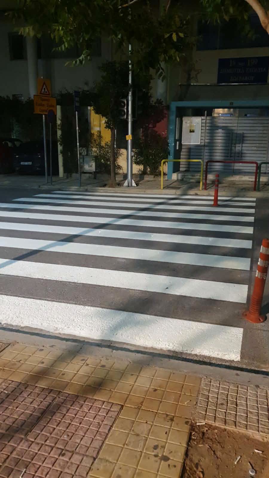 Αναβάθμιση διαβάσεων πεζών σε 15 σημεία του Δήμου μας